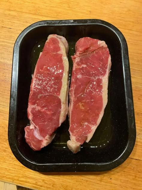 How to Tenderize New York Strip Steaks (3 Super Simple Methods) - Simply Meat Smoking Blueberry Desert, Strip Steak Marinade, Strip Steak Recipes, New York Strip Steak Recipes, Meat Tenderizer Recipe, Roadhouse Recipes, Ny Strip Steak Recipes, Steak Tenderizer, Texas Roadhouse Steak