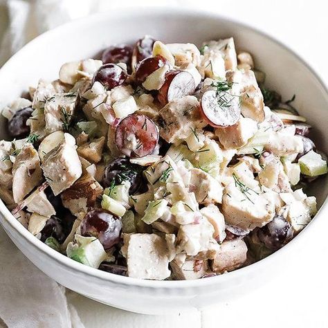 Chef Billy Parisi Chicken Salad Grapes, Salad Grapes, Chicken Salad Recipe With Grapes, Recipe With Grapes, Cold Chicken Salads, Chicken Salad Croissant, The Best Chicken Salad, Chicken Wing Recipe, Chicken Batter