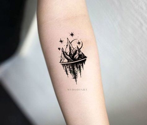 Nature Forearm Tattoo, Triple Tattoo, Tattoos For Women On Thigh, Bracelet Tattoo For Man, Trees Tattoo, Model Tattoos, Forearm Tattoo Ideas, Nature Ideas, Cool Nature