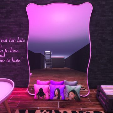 Sims 4 Cc Trippy Furniture, Sims 4 Cc Neon Wall Lights, Sims 4 Cc Cas Background Mirror, Sims 4 Cc 2023 Patreon, Sims 4 Cc Y2k Wallpaper, Sims 4 Cc Led Lights Patreon, Sims 4 Cc Led Strip Lights, Urban Cc Furniture, Sims 4 Cc Room Decor Baddie