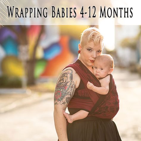 Woven Wrap Carries by Age - Wrap Your Baby Moby Wrap Holds, Woven Wrap Carries, Diy Baby Wrap, Baby Wearing Diy, Baby Wrapping, Sling Wrap, Baby Wearing Wrap, 4 Month Old Baby, Baby Slings