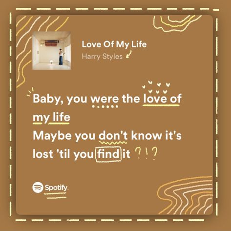 Harry Styles Dibujo, Spotify Songs, Harry Styles Songs, Gambar One Direction, Style Lyrics, Life Lyrics, Inspiration Photos, Lyrics Aesthetic, All I Ever Wanted