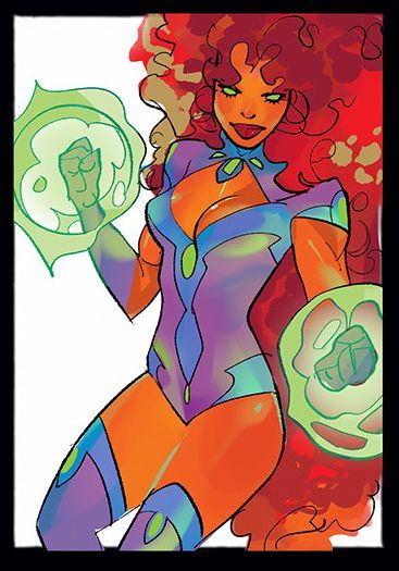 Starfire Comics, Starfire Dc, Dc Comics Women, Otto Schmidt, Teen Titans Fanart, By Any Means Necessary, Artist Sketches, Dc Comics Superheroes, Comics Girls