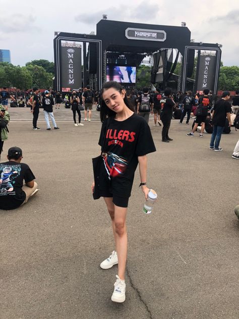 Pal Norte Outfit, The Killers Concert Outfit, The Killers, Concert Outfit, Outfit Ideas, Ootd, Concert, Quick Saves, Clothes