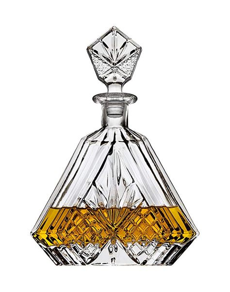 Amazon.com | Whiskey Decanter for Liquor Scotch Bourbon or Wine, Irish cut Triangular - 750ml: Liquor Decanters Red Wine Decanter, Wine Bottle Glasses, Whisky Decanter, James Scott, Whiskey Decanter Set, Liquor Decanter, Bohemian Crystal, Crystal Decanter, Whiskey Decanter