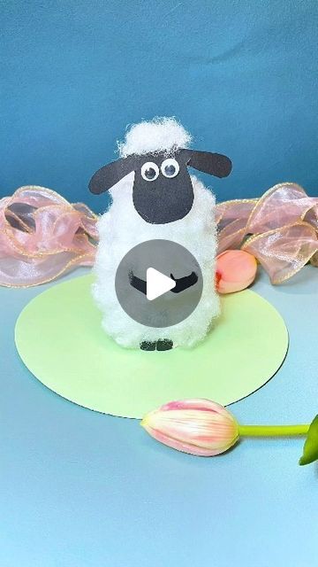 West Out Of Best Ideas Craft For Kids, Sheep Crafts For Kids, Sheep Template, Handmade Paper Craft, Sheep Crafts, Paper Craft Ideas, Shaun The Sheep, The Sheep, Super Simple