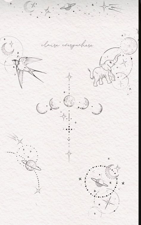 Horoscope Tattoo, Big Tattoos, Mystical Tattoos, Tattoo Concepts, Stylish Tattoo, Small Pretty Tattoos, Petite Tattoos, Delicate Tattoo, Discreet Tattoos