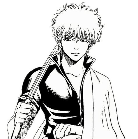 Gintama Gintoki Icon, Sakata Gintoki, Cute Cat Memes, Gin Tama, 캐릭터 드로잉, Girly Images, My Vibe, Anime Shows, Me Me Me Anime