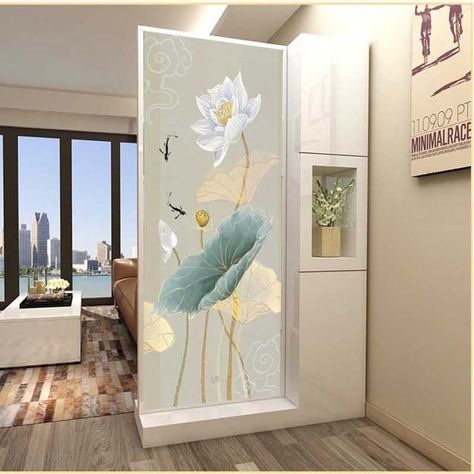 Frosted Glass Sticker, Glass Partition Designs, Partition Bathroom, Window Glass Design, Wall Partition Design, Glass Door Design, Frosted Glass Design, Stickers Transparent, Bo Ho