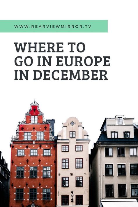 Where to go in Europe in December 2021. A list of some of the best places to visit in Europe in winter. If you are able to travel in December, this ideas will help you plan your trip or provide inspiration. Places To Go In Europe, Travel In December, Travel In Winter, Where To Go In Europe, Europe In Winter, Europe In December, Places To Visit In Europe, Europe Winter, Central Europe