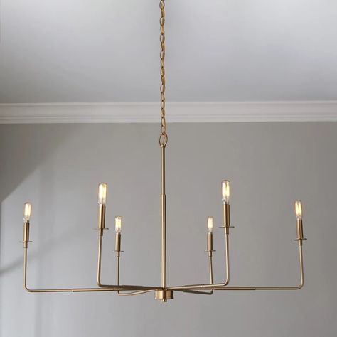 Brass Chandeliers - Shades of Light Dining Table Chandelier, Gold Light Fixture, Dining Room Light Fixture, Living Room Light Fixtures, Dining Chandelier, Kitchen Chandelier, Entryway Lighting, Dining Room Light Fixtures, Chandelier Bedroom