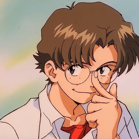 Kensuke Aida, Genesis Evangelion, Neon Genesis, Neon Genesis Evangelion, A Man, Neon, Red, Anime