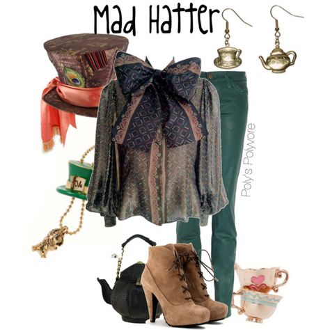 Mad Hatter Costume Female, Mad Hatter Outfit, Hatter Costume, Mad Hatter Costume, Alice Costume, Mad Hat, Mad Hatter Party, Alice In Wonderland Costume, The Mad Hatter