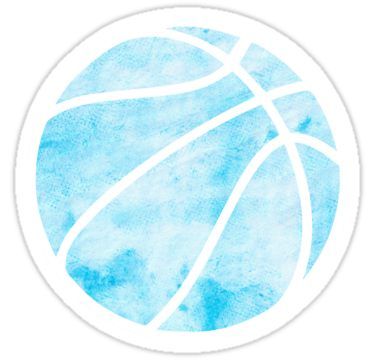 Camille Core, Basketball Stickers, James Lebron, Blue Stickers, Ipad Stickers, Basketball Background, Blue Basketball, Homemade Stickers, Basketball Theme