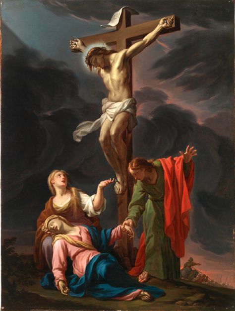 necspenecmetu: “Francesco Trevisani, The Crucifixion, late 17th or early 18th century ” Holy Easter to all my followers 2015 Sorrowful Mysteries, Jesus Christ Painting, The Crucifixion, Crucifixion Of Jesus, Pictures Of Christ, Jesus And Mary Pictures, Pictures Of Jesus Christ, Jesus Painting, Jesus Christ Images