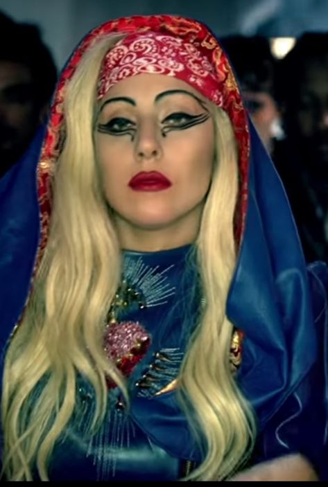 Lady Gaga - Judas Lady Gaga Makeup Judas, Lady Gaga Judas Makeup, Lady Gaga Judas Aesthetic, Judas Lady Gaga Aesthetic, Lady Gaga Iconic Looks, Lady Gaga Guy, Lady Gaga Photoshoot, Lady Gaga Judas, Gaga Makeup