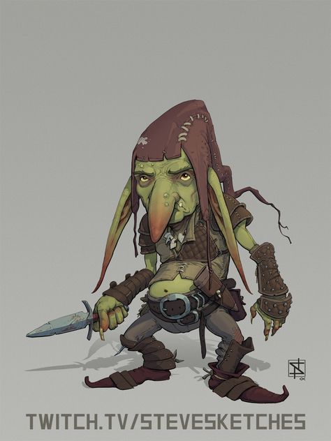 D&d Goblin, Goblin Concept Art, Goblin Male, Goblin Dnd, Dnd Goblin, Dungeons And Dragons Races, Npc Ideas, Goblin Art, The Goblin