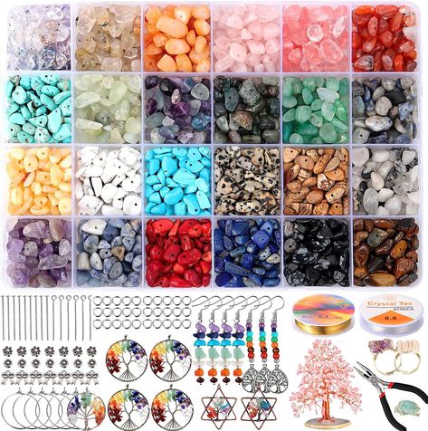 🎁Crystal Jewellery Making Kit improves creativity, color perception, and concentration. DIY beads Jewellery builds friendship and helps relieve stress. All these tools are designed to help you make jewellry easily and happily. This is a great starter kit for DIY making. Crystal Stone Jewelry, Diy Gifts For Friends, Jewelry Pliers, Cartoon Gift, Jewelry Making Kit, Easy Diy Jewelry, Earrings Diy, Crystal Jewellery, Diy Crystals