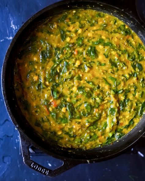 Dal Palak Recipe, Palak Recipe, Power Greens, Cauli Rice, Fenugreek Leaves, Dal Recipe, Eat Veggies, Lentil Recipes, Easy Lunches