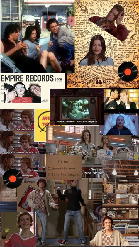 Empire Records Wallpaper, Records Wallpaper, 80s Outfits, Tv Posters, Empire Records, Liv Tyler, 80s Movies, Book Aesthetics, Aesthetic Stuff