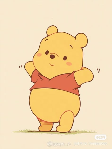 Winnie The Pooh Aesthetic, Pooh Drawing, Winnie The Pooh Drawing, Pooh Pictures, Winnie The Pooh Pictures, Cute Disney Drawings, Cute Winnie The Pooh, Cute Easy Doodles, Disney Collage