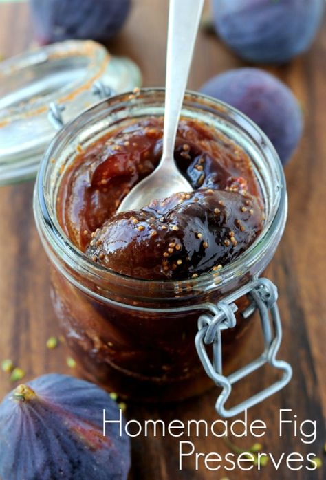 Fig Chutney Recipe, Plum Recipe, Figs Recipes, Fig Preserves Recipe, Sweet Spreads, Plum Butter, Medieval Food, Plum Chutney, Fruit Butters