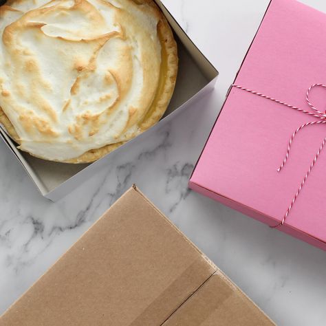 How to Ship or Send a Pie in the Mail | Paper Mart How To Package Pies To Sell, Types Of Pie, Pie Box, Frozen Pie, Good Pie, Bowling Party, Perfect Pies, Flaky Crust, Fancy Desserts