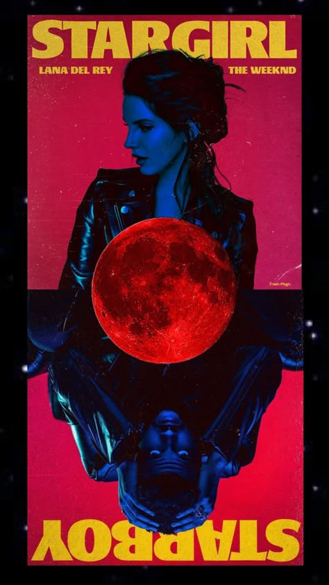 #stargirl #starboy The Weekend Ariana Grande, Starboy And Stargirl, Lana Del Rey The Weeknd, Iphone Board, Weeknd Background, The Weeknd Starboy, The Weeknd Background, Weeknd Starboy, Lana Vibes