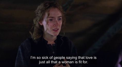 “Women, they have minds, and they have souls, as well as just hearts. And they've got ambition, and they've got talent, as well as just beauty. I'm so sick of people saying that love is just all a woman is fit for I’m so sick of it - but I am so lonely.” Little Women Quotes, Little Women 2019, Jo March, Cinema Quotes, Sick Of People, Movies Quotes Scene, I Love Cinema, Anne With An E, Movies And Series