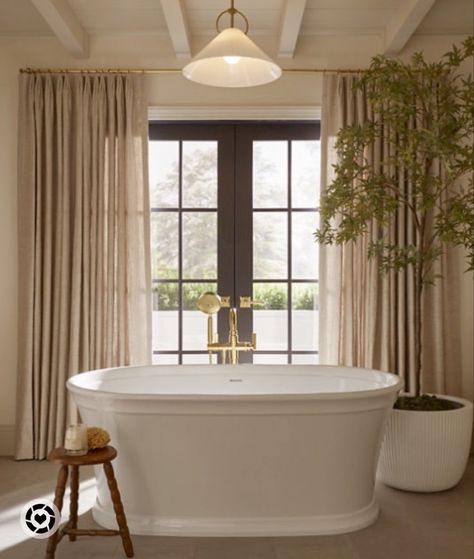 Collaborating with Studio McGee, Kohler just launched a new kitchen and bath collection which is available online. This elegant freestanding bath space features conical pendant and bath filler from new Kohler x Studio McGee bath Collection paired with the Memoirs® bathtub.


Follow my shop @KHKD on the @shop.LTK app to shop this post and get my exclusive app-only content!

#liketkit #LTKGiftGuide #LTKhome #LTKHoliday
@shop.ltk
https://liketk.it/4kd0M Mcgee Bathroom, Studio Mcgee Bathroom, Reeded Glass, Towel Bars, Bathroom Collections, Studio Mcgee, Free Standing Bath, Kitchen Collection, Shelf Design