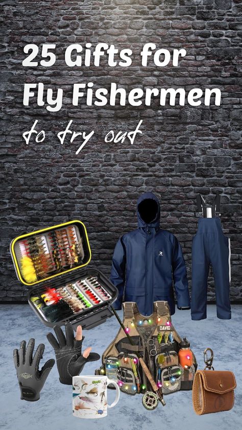 Here we are, presenting you with various gifts for fly fishermen that you can give them as a special gift. Some of the items on our list are suitable for helping their fishing hobby, and some are suitable for everyday use. Let’s jump to the list to find one that works for them. #flyfishermangifts #giftsforflyfisherman #giftsfortheflyfisherman Fly Fishing Lanyard, Travel Fishing Rod, Fishing Lanyard, Tenkara Fly, Fly Bait, Fly Fishing Gifts, Fishing Gloves, Fishing Basket, Fly Fishing Lures