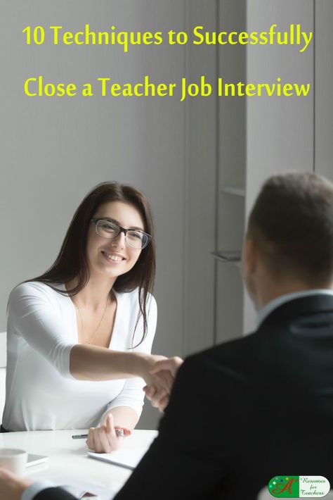 10 Techniques to Successfully Close a Teacher Job Interview via @https://www.pinterest.com/candacedavies1/ Teaching Interview Questions, Teacher Job Interview, Teaching Job Interview, Preschool Jobs, Teaching Interview, Teacher Interview Questions, Teacher Interview, Teacher Job, Job Coaching