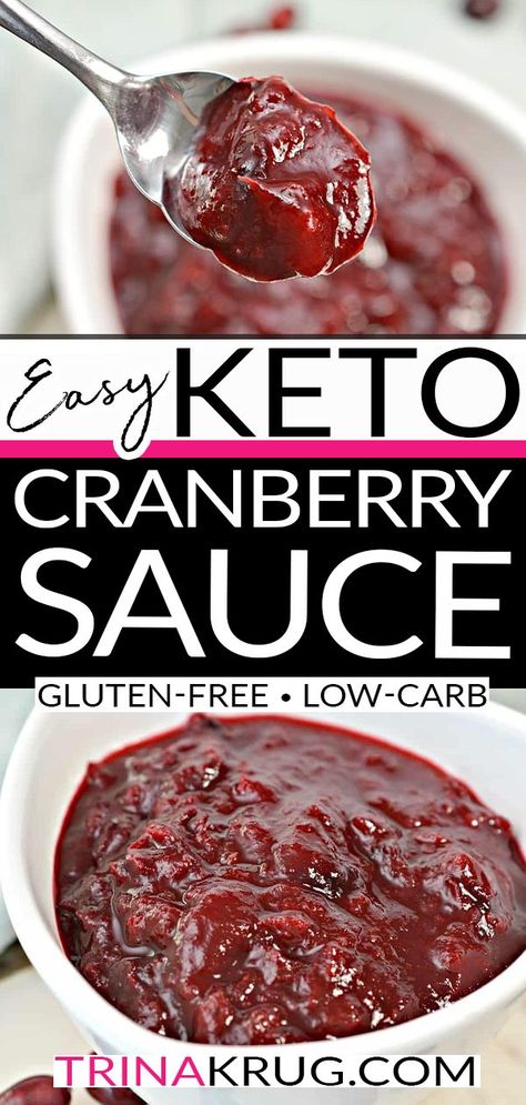 Keto Cranberry Recipes, Keto Cranberry Sauce, Easy Gluten Free Dinner Recipes, Keto Cranberry, Easy Gluten Free Dinner, Keto Snacks On The Go, Keto Diet Dinner, Dinner Recipes Low Carb, Traditional Holiday Recipes