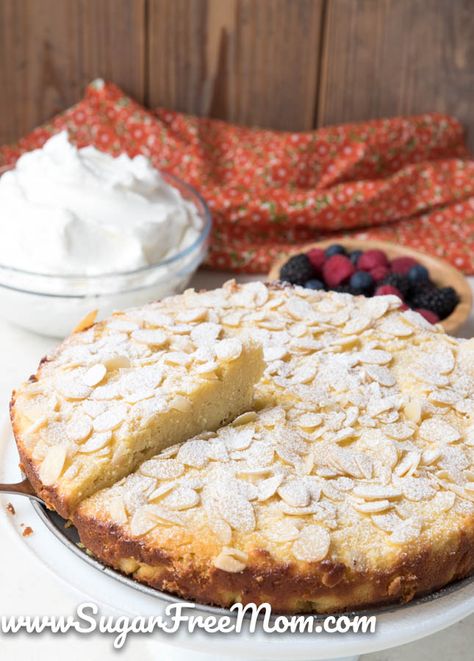 Low Carb Keto Almond Ricotta Cake Gluten Free Almond Ricotta Cake, Keto Ricotta Cake Recipes, Keto Almond Ricotta Cake, Keto Lemon Ricotta Cake, Keto Ricotta Cheese Recipes, Riccota Cheese Recipes Low Carb, Keto Ricotta Recipes Dessert, Keto Recipes With Ricotta Cheese, Keto Ricotta Cake