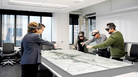 Interesting to read how #VR is not only used in showing an #architectural project to clients, but also in the actual design process, article by @MetropolisMag: http://www.metropolismag.com/architecture/disrupting-reality-how-vr-is-changing-architecture-present-future/ Virtual Reality Architecture, Interactive Walls, Smart Home Design, Vr Experience, App Development Companies, Architectural Inspiration, Office Interior Design, Augmented Reality, Kiosk