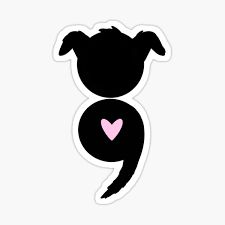 Semicolon Sticker, Semicolon Meaning, Semicolon Symbol, Semicolon Ring, Heart Semicolon, Semicolon Project, Awareness Tattoo, Sign Tattoo, Semicolon Tattoo