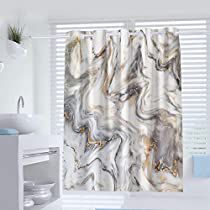 Check this out on Amazon White Marble Shower, Marble Shower Curtain, Bathroom Curtain Set, Gray Shower Curtains, Geometric Shower Curtain, Stall Shower Curtain, Marble Showers, Modern Shower Curtains, Fabric Shower Curtain