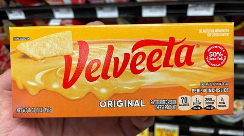 The Best Way To Melt Velveeta Cheese And Avoid Burning It — Chowhound Baking Powder Substitute, Making Mac And Cheese, Colby Cheese, Velveeta Cheese, Sandwich Fillings, Kinds Of Cheese, White Cheddar Cheese, Bad Idea, Tasting Table