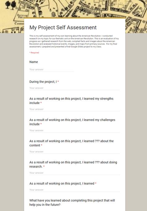 Google Forms Templates, Training Evaluation Form, Student Self Assessment, Form Example, Google Form, Letter Form, Thematic Units, Learning Style, Google Forms