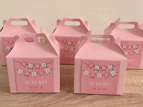 Baby Girl / Will You Moments Birth Announcement Boxes, Hamper Packing, Name Ceremony, Unique Birth Announcement, Baby Giveaways, Sweet Box Design, Baby Shower Greeting Cards