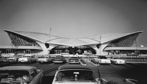 8511000002 Airport Architecture, Twa Flight Center, Twa Terminal, Industry Architecture, Flight Centre, Concrete Buildings, Louis Kahn, Airport Terminal, Station Service