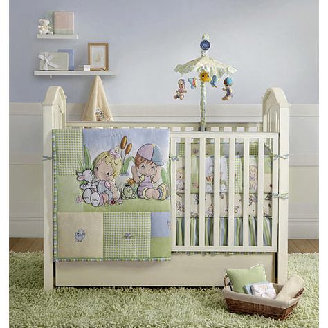 the ONLY time I'll pin something "future children" related......I just love Precious Moments.  Precious Moments Nursery Precious Moments Nursery, Boy Nursey, Twin Ideas, Baby Room Themes, Baby Boy Bedding, Nursery Bedding Sets, Baby Bedding Sets, Nursery Crib, Girls Nursery