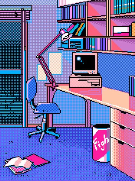 8 bit: Idle Game, 8 Bit Art, Vaporwave Wallpaper, Vaporwave Art, Arte 8 Bits, 8bit Art, New Retro Wave, 8 Bits, Vaporwave Aesthetic