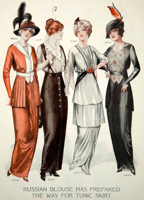 Hobble skirt means skirt so narrow at the hem as to impede walking, popular in the 1910s. 1910s Fashion Women, Edwardian Era Fashion, The Edwardian Era, Flapper Era, Hobble Skirt, 1910s Fashion, 20th Century Fashion, Edwardian Dress, Womens Dress Suits