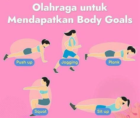 Tips Gemuk Sehat, Morning Workout Routine, Diet Sehat, Motivasi Diet, Recommended Skin Care Products, Workout Routines For Women, All Body Workout, Healthy Diet Tips, Abs Workout Routines