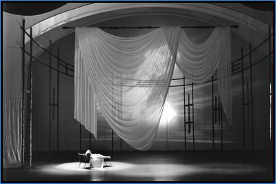 Josef Svoboda Josef Svoboda, Set Theatre, Theatrical Scenery, Contemporary Theatre, Theatre Curtains, Theatre Inspiration, Set Design Theatre, Theatre Design, Theatre Set