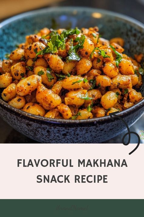 Ever heard of makhana? It’s delicious, so read this to learn how to make it and find your new favorite snack. It only takes a few minutes, so try it! Makhana Snacks Recipe, Makhana Recipe, Spice Combinations, Vegan Indian Recipes, Light Snacks, Chaat Masala, Red Chili Flakes, Red Chili Powder, Indian Recipes