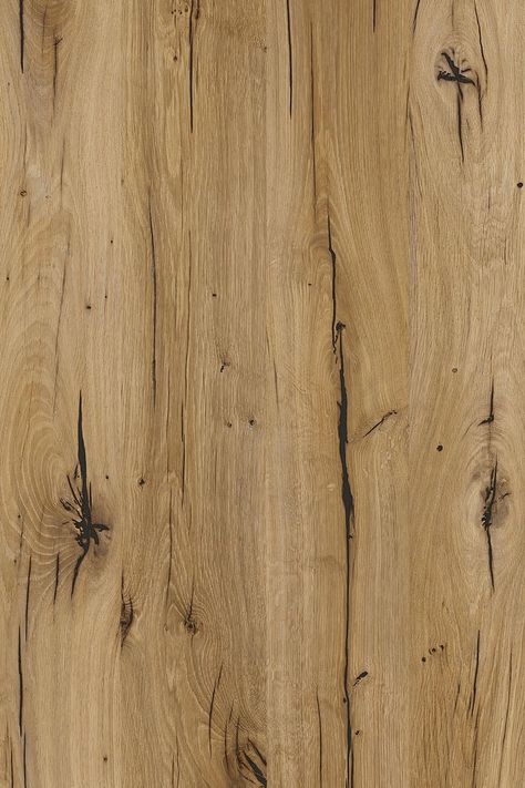 Flagstaff oak rustic wood decor with grains and cracks from Schattdecor. Rustic Design Graphic, Wood Material Texture, Rough Wood Texture, Raw Wood Texture, Furniture Texture, Pine Wood Texture, Green Shaker Kitchen, Rustic Wood Texture, Wood Combinations