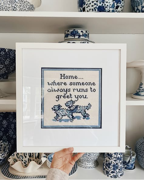 Needlepoint For Beginners, Needlepoint Finishing, How To Stitch, Sparks Joy, Needlepoint Designs, So Proud, Outfit Posts, First Home, House Inspiration