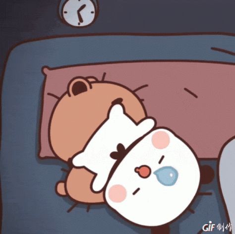 Panda Gemoy, Mochi Cats, Gif Kawaii, Love Cartoons, Bubu Dudu, Chibi Cat, Night Gif, Naruto Gif, Cute Bunny Cartoon